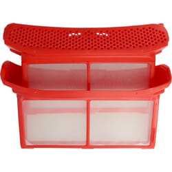 Filtre à peluches sèches-linge compatible avec Bosch / Siemens serie WT43W - Filtre + support - Vhbw