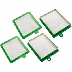 vhbw - the clever way Set de filtres de haute qualité pour votre aspirateur Ce set de filtres de rechange de 4 pièces de la m ...