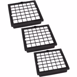vhbw - the clever way Set de 3x filtre HEPA pour votre aspirateur, robot aspirateur ou nettoyeur vapeur - Garder la puissance ...