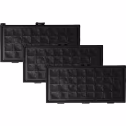 vhbw - the clever way Set de 3x filtre HEPA pour votre aspirateur, robot aspirateur ou nettoyeur vapeur - Garder la puissance ...