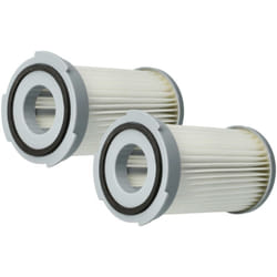 Vhbw - 2x Filtre compatible avec AEG/Electrolux Accelerator zac 6700 - 6899 aspirateur - filtre de sortie d'air, blanc