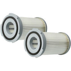 Vhbw - 2x Filtre remplacement pour AEF75B, F120, HHF120 pour aspirateur - filtre de sortie d'air, blanc