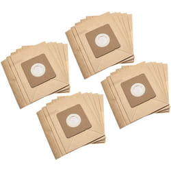 Vhbw - 20x Sacs compatible avec Rowenta RO172101/4Q0, RO1721R1/4Q0, RO1717Y1/4Q0 aspirateur - papier, 17,7cm x 17,5cm couleur sable