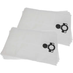 Vhbw - 10x Sacs compatible avec Nilfisk vhs 42 L30 hc pc, vhs 42 L30 mc pc aspirateur - microfibres non tissées, 52,5cm x 39cm blanc