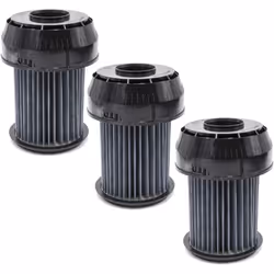 vhbw - the clever way Filtre plissé compatible pour votre aspirateur industriel, pour aspiration à sec ou humide - Finition s ...