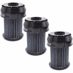 vhbw - the clever way Filtre plissé compatible pour votre aspirateur industriel, pour aspiration à sec ou humide - Finition s ...