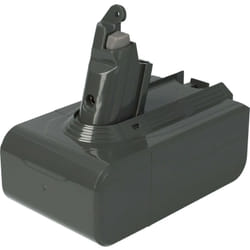 1x Batterie compatible avec Dyson SV09, SV07, SV07 Animal Pro+, SV09 Total Clean, SV06 Fluffy aspirateur noir (5000mAh, 22,2V, Li-ion) - Extensilo