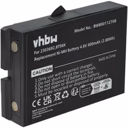vhbw - the clever way - Batterie de rechange de haute qualité avec une grande autonomie et compatible avec votre telécommande ...