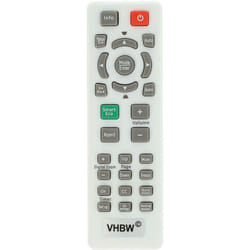 Vhbw - Télécommande compatible avec BenQ MP622C, MP623, MP624, MP625P, MP626, MP670, MP722, MP723, MP727, MP730 rétro-projecteur, vidéo-projecteur