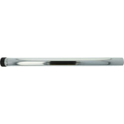 Vhbw - Tube d'aspirateur universale compatible avec Makita VC2010L, 446, 447, 446LX1, 447MX1 aspirateur - raccord 35 mm, 50 cm, noir / argenté