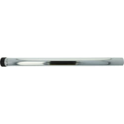 vhbw Tube d'aspirateur universale compatible avec Makita VC2511, VC2010LX1, VC2511L, VC2512 aspirateur - raccord 35 mm, 50 cm, noir / argenté