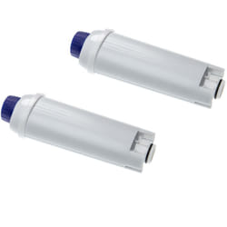 2x Filtre à eau compatible avec DeLonghi ecam 23.420.SBSW, ecam 23.420.SR machine à café automatique, machine à expresso - Vhbw