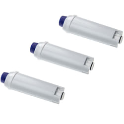3x Filtre à eau compatible avec DeLonghi ecam 21.210.B, ecam 21.210.W machine à café automatique, machine à expresso - Vhbw