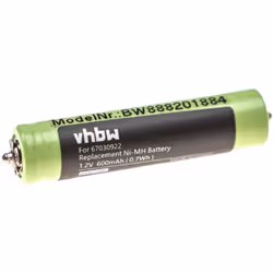 vhbw - the clever way - Batterie de rechange de haute qualité avec une grande autonomie et compatible avec votre rasoir ou to ...