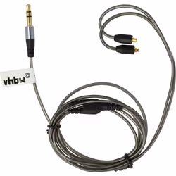 vhbw - the clever way Câble jack pour connecter un casque d'écoute à des sources audio avec connecteur AUX 3,5 mm Avec ce câb ...