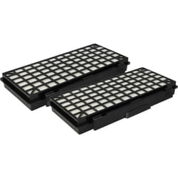 Vhbw - 2x filtre compatible avec Siemens vsz 51423, vsz 51423/01, vsz 52255, vsz 52255/01, VSZ5142301 aspirateur - filtre hepa noir / blanc