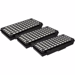 vhbw - the clever way Set de 3x filtre HEPA pour votre aspirateur, robot aspirateur ou nettoyeur vapeur - Gardez la puissance ...