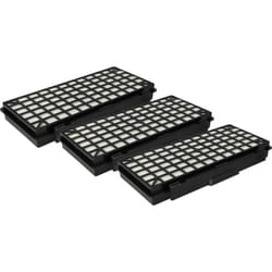 3x filtre compatible avec Siemens Q5.0, Q8.0 Silence Power, IQ700, Q5 Extreme Silence Power, Q8 aspirateur - filtre hepa noir / blanc - Vhbw