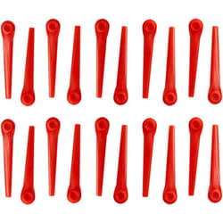 Vhbw - 20x Lames compatible avec Gardena AccuCut 450Li 8841, 450Li 8841-20, EasyCut Li-18/23R 9823, Li-18/23R 9823-20 taille gazon - Lames de