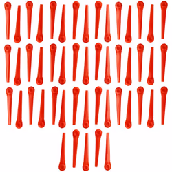 vhbw - the clever way Lames de couteaux de rechange ultra tranchantes pour taille gazon, taille bordure - Compatibles avec vo ...
