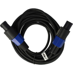 Câble sériel pa compatible avec Bose module de basse B1, B2 - Câble audio - 5 m, noir - Vhbw