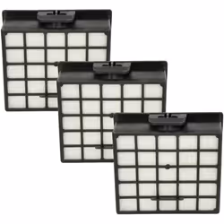 vhbw - the clever way Set de 3x filtre HEPA pour votre aspirateur, robot aspirateur ou nettoyeur vapeur - Garder la puissance ...