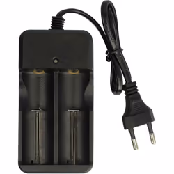 vhbw - the clever way Chargeur de piles de haute qualité pour piles batteries Li-ion Ce chargeur rapide de piles de haute qua ...