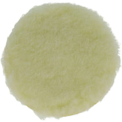 Eponge de polissage remplacement pour Bosch 2609256049 pour ponceuses excentriques et à vibration - 12,5 cm diam. de travail, beige - Vhbw