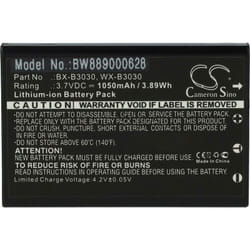 Vhbw - Batterie remplacement pour Listen Technologies LA-365 pour micro (1050mAh, 3,7V, Li-ion)