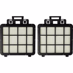 vhbw - the clever way Set de 2x filtre HEPA pour votre aspirateur, robot aspirateur ou nettoyeur vapeur - Filtre les poussièr ...