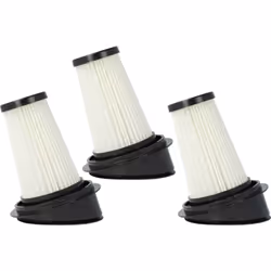 vhbw - the clever way Set de 3x filtre HEPA pour votre aspirateur, robot aspirateur ou nettoyeur vapeur - Filtre les poussièr ...