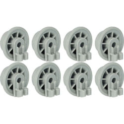 8x Roulette pour panier inférieur compatible avec Quelle lave-vaisselle - Diamètre 35 mm - Vhbw
