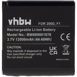 vhbw - the clever way - Batterie de rechange de haute qualité avec une grande autonomie et compatible avec votre radio (vous  ...