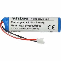 vhbw - the clever way - Batterie de rechange de haute qualité avec une grande autonomie et compatible avec votre scanner code ...