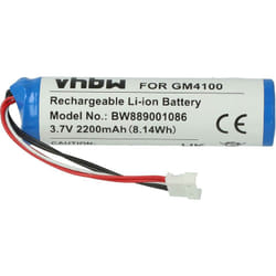 Vhbw - Batterie compatible avec Datalogic Gryphon GBT4130, RBP-GM40 scanner de code-barre pos (2200mAh, 3,7V, Li-ion)