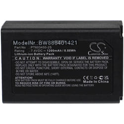 Vhbw - Batterie remplacement pour Extech vpc-batt pour outil de mesure (1200mAh, 7,4V, Li-ion)