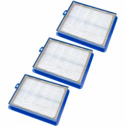 vhbw - the clever way Lot de 3x filtres HEPA pour votre aspirateur, robot aspirateur, aspirateur laveur ou aspirateur multi-u ...