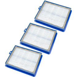 Vhbw - lot de 3x Filtres aspirateur (hepa, fibre de verre), compatible avec aeg Viva Quickstop avq 2233, 2234, 2235, 2236, 2237