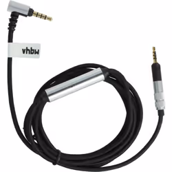 vhbw - the clever way Câble jack pour connecter un casque d'écoute à des sources audio avec connecteur AUX 3,5 mm Avec ce câb ...