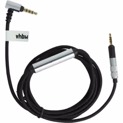 vhbw - the clever way Câble jack pour connecter un casque d'écoute à des sources audio avec connecteur AUX 3,5 mm Avec ce câb ...