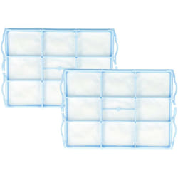 Vhbw - 2x Filtre compatible avec Ufesa Ciceris 1800 AC551806, Ciceris AT4211, Ciceris AT4212, Sin Bolsa 2200W AC492208, U1VSB50011/02, U1VSB50021/02