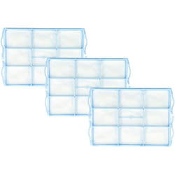 Vhbw - 3x Filtre compatible avec Ufesa AT421806, Ciceris 1400 Watts Max U1VSB5002102, Ciceris 1500 Watts Max U1VSB5001102, Ciceris 1800 AC551805