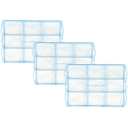 Vhbw - 3x Filtre compatible avec Siemens VS5PT15/05, VS5PT15/06, VS5PT18/06, VS5PT18/10, VS5PT20/10, VS63A00/04, VS63A00/06, VS63A00CH/04