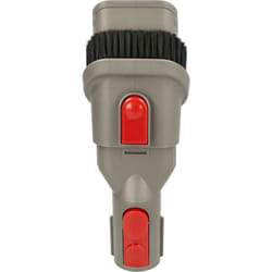 Vhbw - Brosse combinée 2-en-1 Brosse pour meubles Pinceau suceur compatible avec Dyson V7, V11 Advanced, V8, V12 Detect Slim Absolute aspirateur