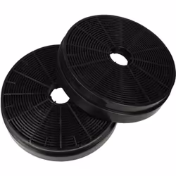 Description générale Lot de filtres (2x filtre à charbon actif) de haute qualité pour votre hotte de cuisson, conçu pour extr ...