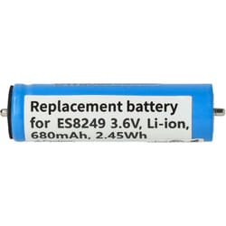 Batterie compatible avec Panasonic ER-SC40, ER-SC60, ER-GP81, ER-DGP82, ES8163E2, ES8241 rasoir tondeuse électrique (680mAh, 3,6V, Li-ion) - Vhbw