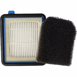 vhbw - the clever way Set de filtres de haute qualité pour votre aspirateur Ce set de filtres de rechange de 2 pièces de la m ...