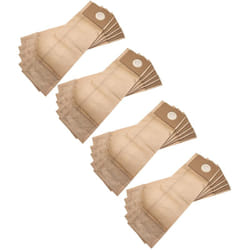 Vhbw - 20x Sacs compatible avec Nilfisk vu 100, vu 500 12, vu 500 15 aspirateur - papier, 40,9cm x 12,9cm marron