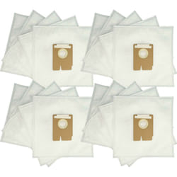 20x Sacs compatible avec Hoover tw 1600 Sprint, tw 1650 Sprint aspirateur - microfibre non tissée, 27,6cm x 26,6cm blanc - Vhbw