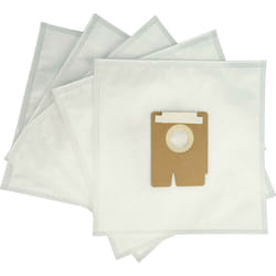Vhbw - 5x Sacs compatible avec Hoover tf 1810 Flash, tf 1605 Flash, tf 1603 Flash aspirateur - microfibre non tissée, 27,6cm x 26,6cm blanc